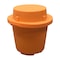 Vestil Orange Drum Containment Container 800 lb Steel or Plastic Drum Type SCC-65-OR - alternate 4